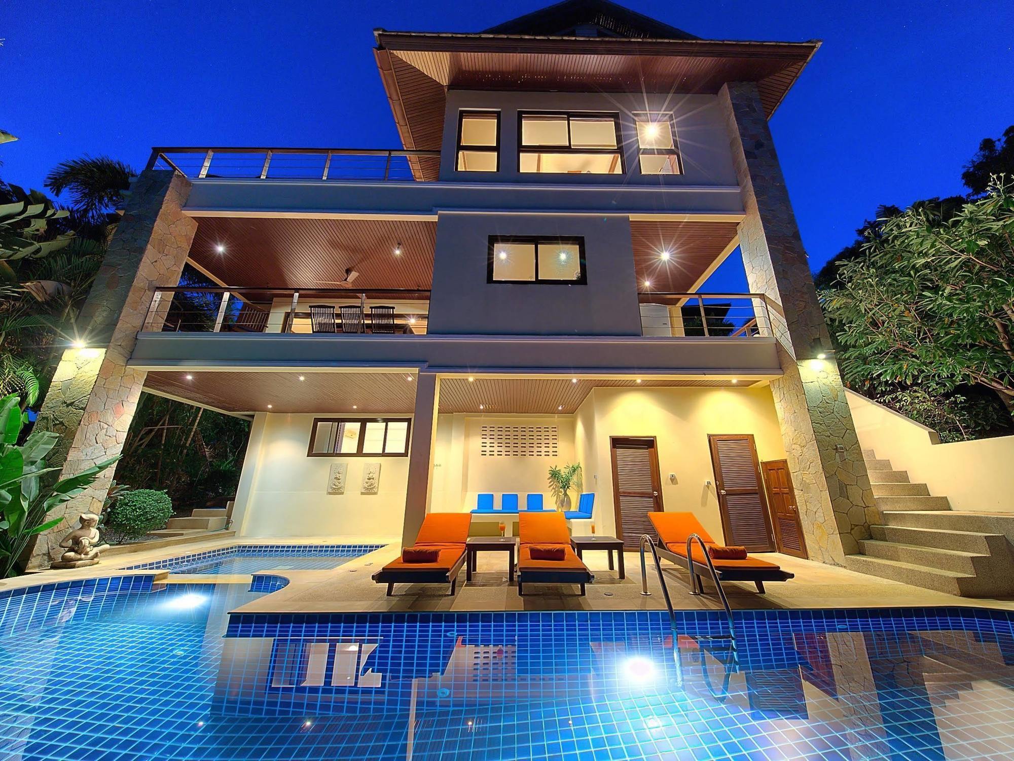 Villa Seven Swifts - Bangrak Ocean View Бопхут Экстерьер фото